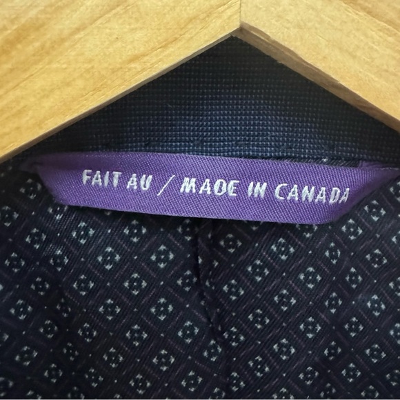 TED BAKER Endurance Jay Modern Fit Wool Blazer Blue 2 Button Size 40 Short - Picture 2 of 15